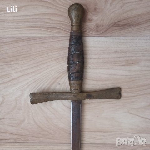 много стар меч ..сабя каракулак нож щик , снимка 2 - Антикварни и старинни предмети - 42755437