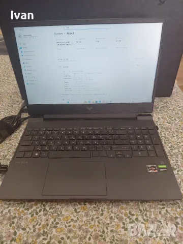 Геймърски лаптоп HP Victus 15.6 512GB 16GB, снимка 3 - Лаптопи за игри - 56200121