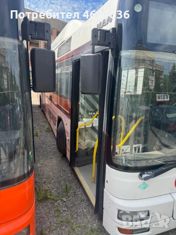 Автобус Man Nl313-Dizel, Man A20-Metan, Man A21 Metan НА ЧАСТИ СЕ ПРОДАВАТ, снимка 5 - Бусове и автобуси - 52898555