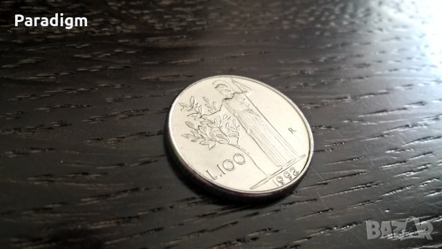 Монета - Италия - 50 лири | 1992г.