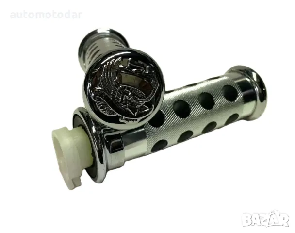 Алуминиеви мото ръкохватки с масур, снимка 1