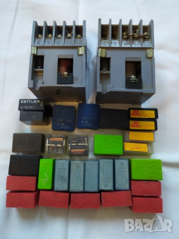 Електронна скрап - контактори и релета