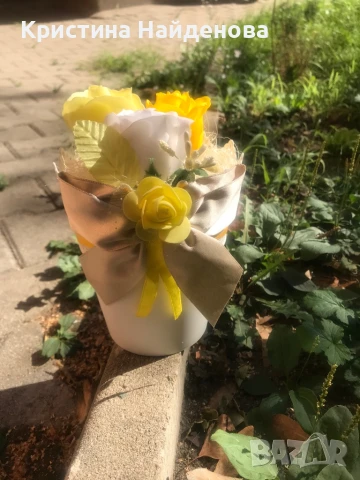 Подаръци със сапунени рози , снимка 12 - Декорация за дома - 39231486