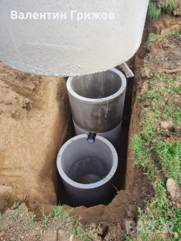 Бетонни пръстени, изграждане на септични ями , герани, шахти и ВиК., снимка 9 - ВиК услуги - 52267155