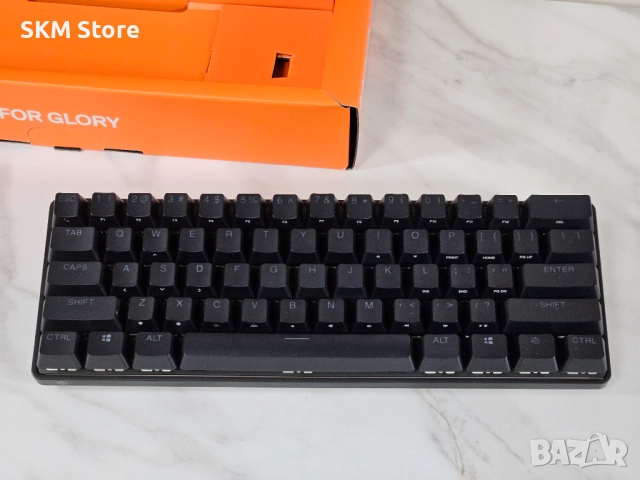 SteelSeries Apex 9 Mini: Светкавично бърза 60% гейминг клавиатура!, снимка 4 - Клавиатури и мишки - 52669611