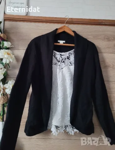 Черна жилетка H&M 