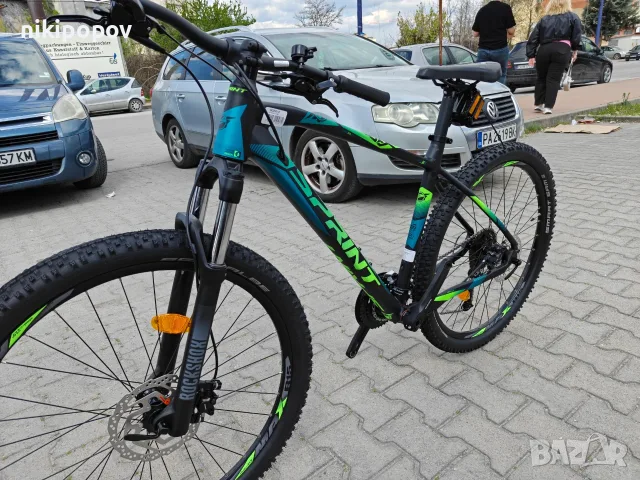 Промо велосипед 27.5" Sprint APOLON черен/син, снимка 7 - Велосипеди - 56070741