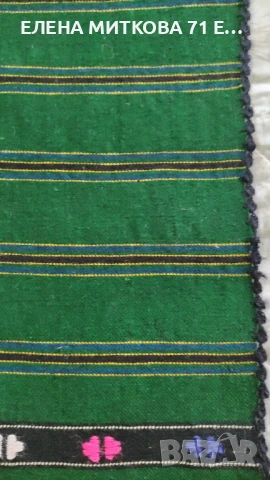 Престилка за народна носия тъкана вълнена, снимка 3 - Антикварни и старинни предмети - 50704253