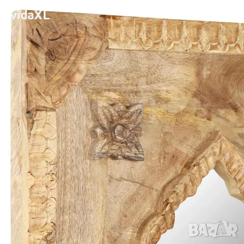 vidaXL Огледало, 50x3х110 см, мангово дърво масив, снимка 3 - Огледала - 56146693