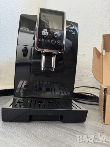 Луксозен Кафеавтомат | De'Longhi Dinamica Plus ECAM382.70.B | 3.5" TFT Екран | 15 бара | Кафемашина!, снимка 5 - Кафемашини - 55838289