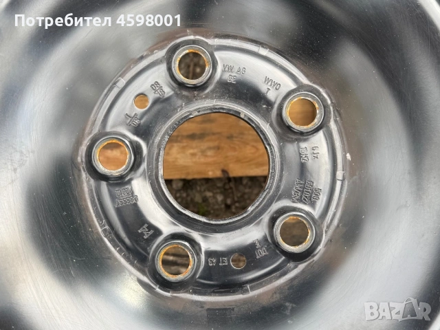 2бр.Оригинални джанти 16 5x112 ET43 за Vw T-Roc,Passat,Touran,Skoda Karoq,Yeti,Seat Ateca,Leon, снимка 6 - Гуми и джанти - 54015547
