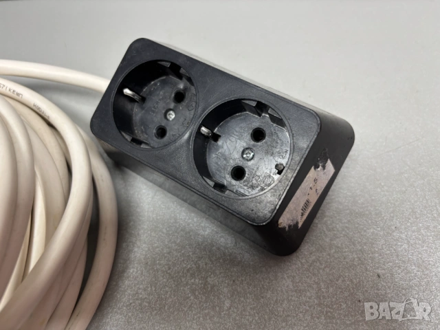 Удължител/Разклонител/, 8 метра, 2х2,50 мм., снимка 3 - Разклонители и удължители - 53221420