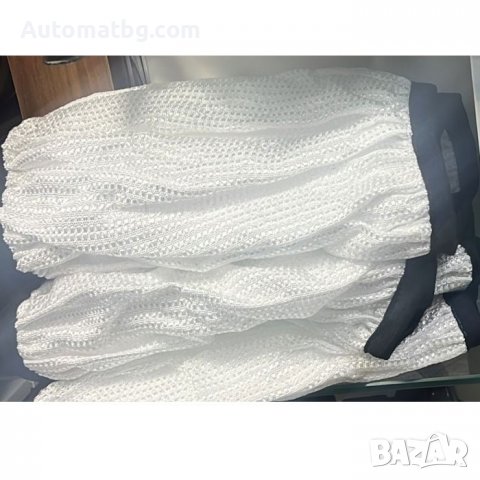Комплект текстилни вериги Automat, S, 2бр, Бял, снимка 3 - Аксесоари и консумативи - 38786178
