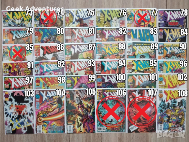 Comic Books/Комикси 2/2 - Punisher, X-Men, Hulk, Batman, Superman, JLA, снимка 4 - Списания и комикси - 51846836