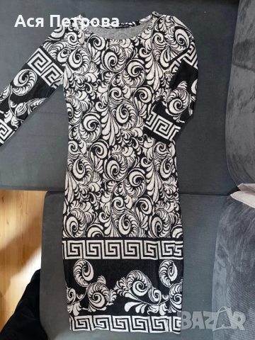 Трикотажна рокля Andrews размер 34, снимка 2 - Рокли - 52227873