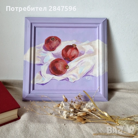 Авторска картина с акрил, снимка 3 - Картини - 54096852