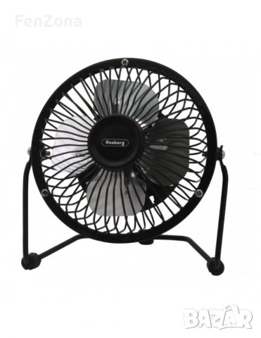 Вентилатор USB Rosberg 2.5W настолен