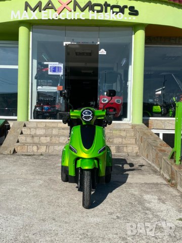 Електрическа Триколка FM1-LUX 1500W/60V/20Ah - GREEN, снимка 8 - Мотоциклети и мототехника - 42242909