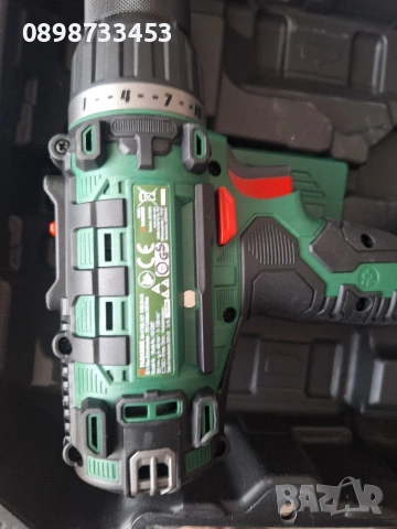 акумулаторна бормашина на Парксаид 20В Parkside 20V PABSP I9, снимка 4 - Бормашини - 53927252