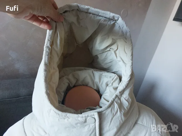 12,50 евро, дебело яке, марка Bershka, гръдна обиколка 117 см, снимка 6 - Якета - 52789535