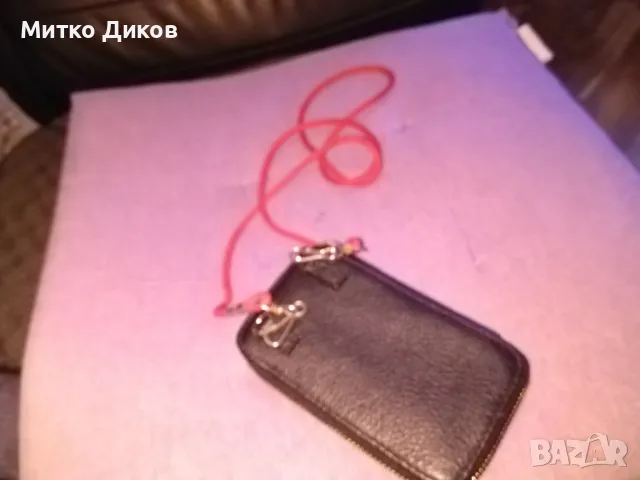 Марков портфейл Адакс нов естествена кожа има и връзка за врата 140х90мм , снимка 4 - Портфейли, портмонета - 49470000