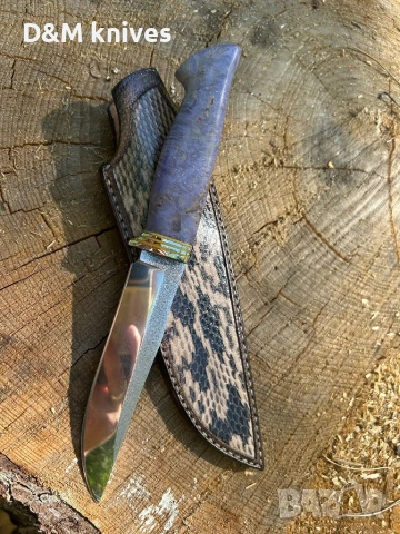 Ръчно изработен нож от стомана N690
