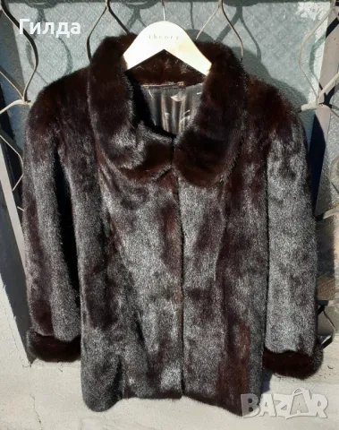 Saga Mink Yorn Boutique палто норка визон налично, снимка 2 - Палта, манта - 47741530