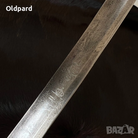 Бойна сабя (кутлас), пехотна, модел от An-IX (1802 г.),  Острие от офицерска сабя, модел 1855 г., снимка 7 - Антикварни и старинни предмети - 51905433