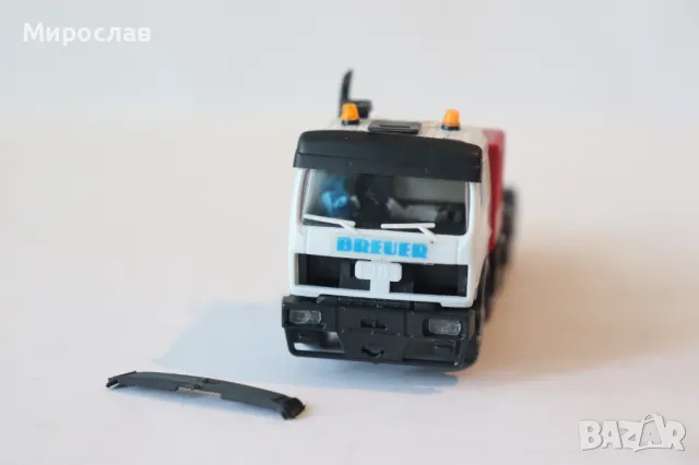 KIBRI H0 1/87 MERCEDES BENZ ТЕЖКОТОВАРЕН ТРАНСПОРТ КАМИОН МОДЕЛ КОЛИЧКА, снимка 2 - Колекции - 50209783