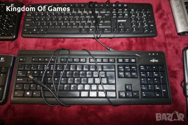 12 Клавиатури Logitech K120/Dell/Fujitsu KB410K/Gembird/Genius/A4Tech за Настолен Компютър , снимка 9 - Клавиатури и мишки - 55501007