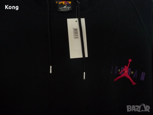 винтидж Nike Air Jordan citrus hoody мъжко яке Найки с качулка Еър Джордан суичър Оригинал, снимка 5 - Баскетбол - 52536853