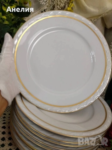 Бели- прекрасни, нови! Стил от 1934 год.! , снимка 9 - Чинии - 51752525