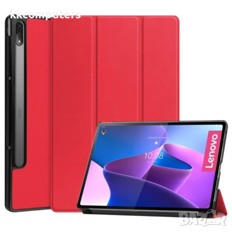 Lenovo Tab P12 Pro 12.6 Кожен Калъф и Протектор, снимка 2 - Калъфи, кейсове - 50783957