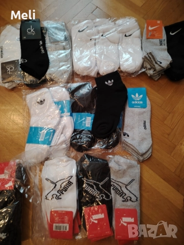 Adidas чорапи дълги и къси, снимка 10 - Дамски чорапи - 49030512