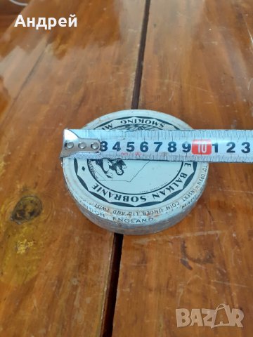 Стара кутия от тютюн The Balkan Sobranie, снимка 5 - Други ценни предмети - 31235382