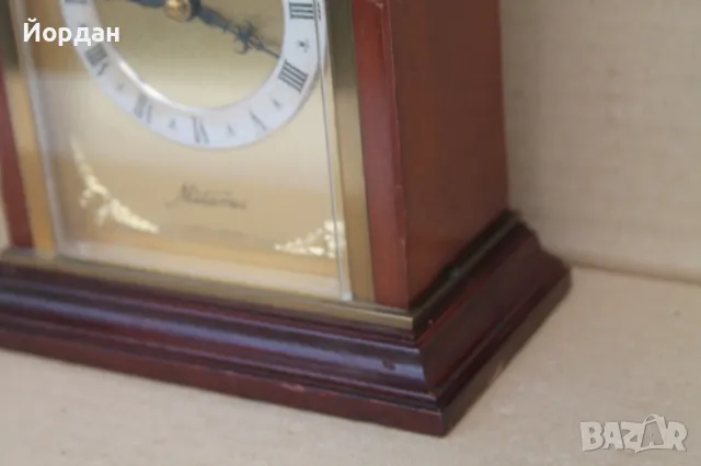 Англииски настолен кварцов часовник ''Kundo'', снимка 6 - Антикварни и старинни предмети - 47305711