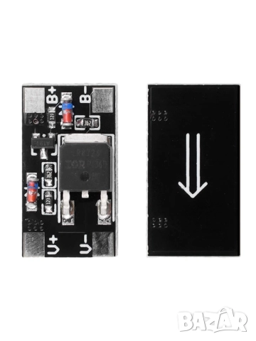 Защитен модул от обратна полярност 12A 3V-28V 