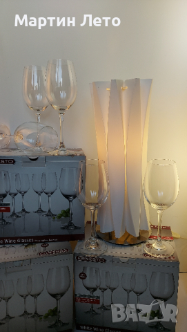  Чаши за вино. Висококачествено стъкло. 60 броя, снимка 6 - Чаши - 44674156