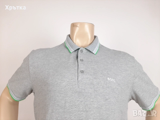 Hugo Boss Paddy - Оригинална мъжка тениска с яка размер XL, снимка 5 - Тениски - 53306095