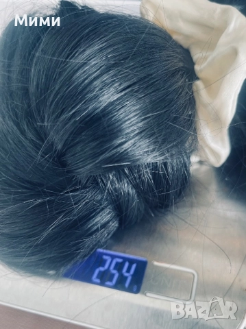 Индийска коса на треса 65см 250гр, снимка 4 - Продукти за коса - 52639197