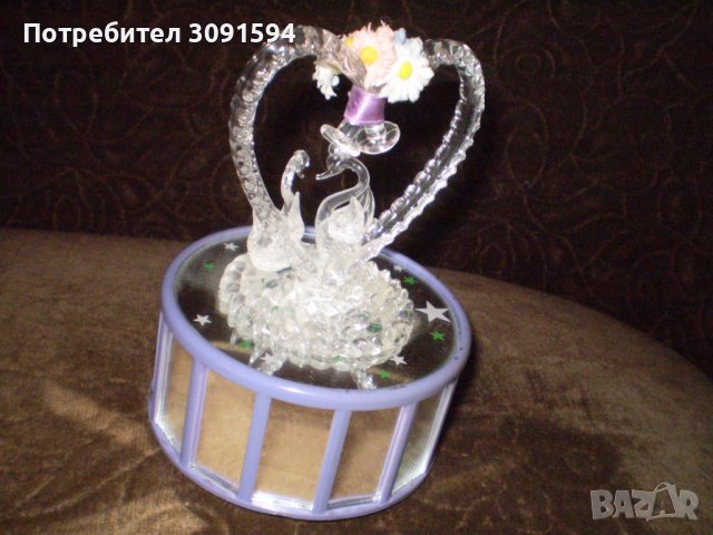 Сватбена музикална кутия  Влюбени гълъби, снимка 4 - Други - 40634518