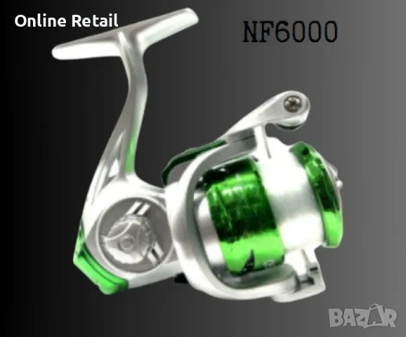 Функционална риболовна макара NF2/3/4/5/6000 , с влакно, снимка 2 - Макари - 47399856