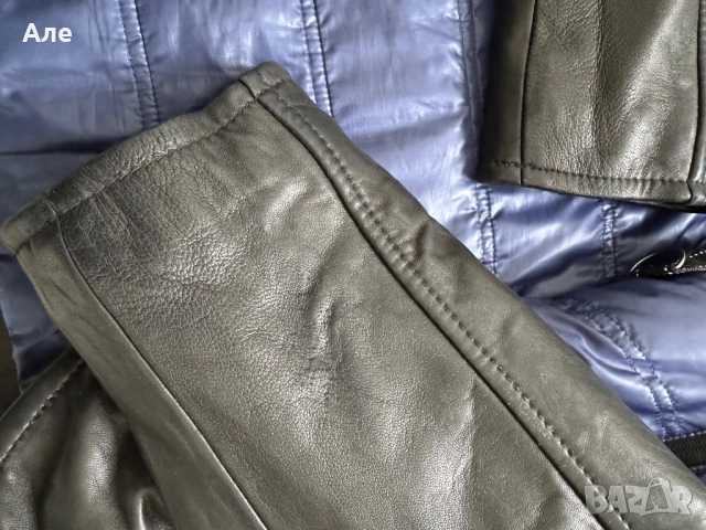 TRAPPER яке от ест.кожа с дебела подплата, снимка 6 - Якета - 54266334