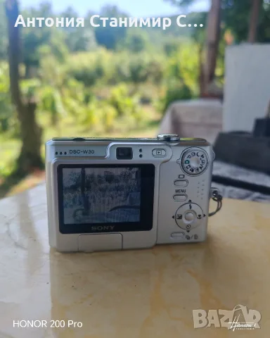 Sony dsc w30 отличен, снимка 3 - Фотоапарати - 55875623