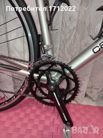 Шосеен велосипед Cannondale r700 Campagnolo, снимка 13 - Велосипеди - 54044781