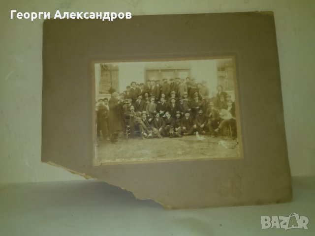 2 ЦАРСКА СНИМКА ГРАДСКИ ПЪРВЕНЦИ Стара СНИМКА ТВЪРД КАРТОН, снимка 2 - Колекции - 29922351