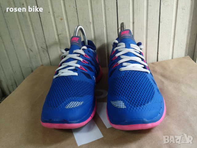  ''Nike Free 5.0 Hyper Cobalt''оригинални маратонки 37.5 номер, снимка 3 - Маратонки - 33989037