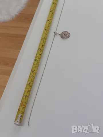 Антикварно сребърно колие 925, снимка 6 - Колиета, медальони, синджири - 50393043