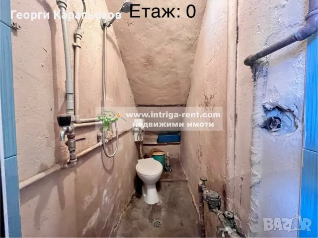 №3965 Двуетажна къща 96м2 с двор 143м2 - на калкан и за ремонт | квартал Куба, Хасково., снимка 3 - Къщи - 50310833