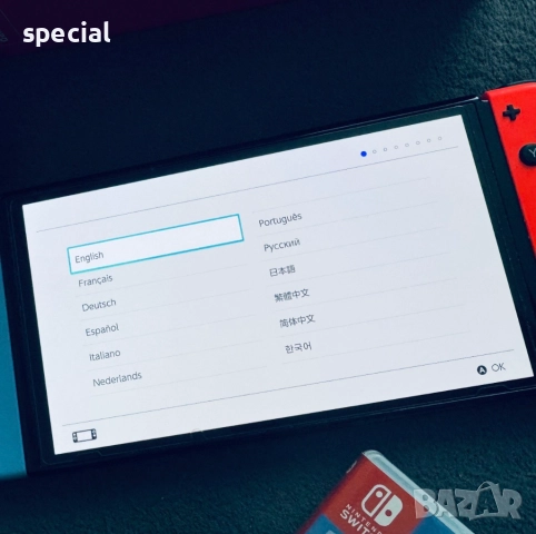 Конзола Nintendo Switch OLED , снимка 4 - Nintendo конзоли - 52813133